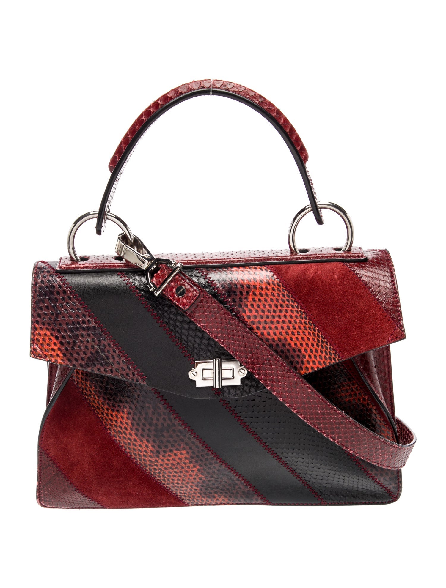 Proenza Schouler Snakeskin Top Handle Bag