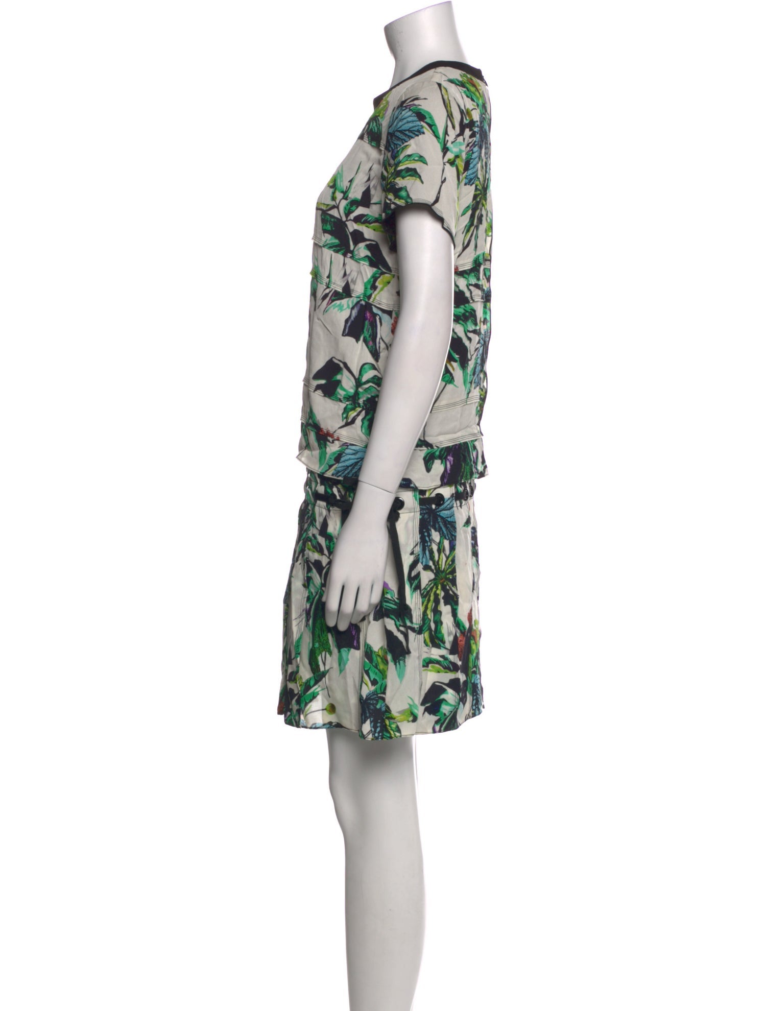 Proenza Schouler Silk Mini Dress