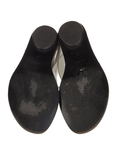 Proenza Schouler Leather Slides