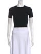 Proenza Schouler Wool Crew Neck Crop Top