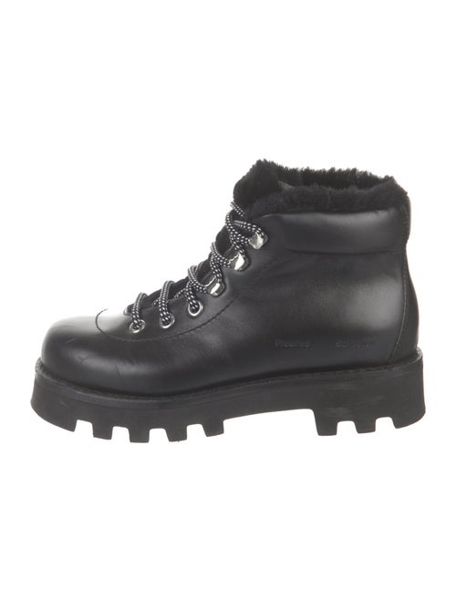 Proenza Schouler Leather Combat Boots