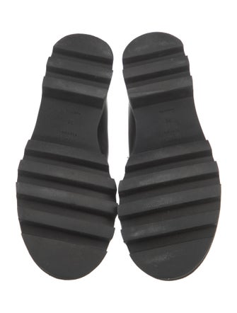 Proenza Schouler Leather Combat Boots