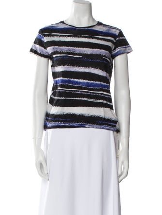 Proenza Schouler Striped Crew Neck T-Shirt