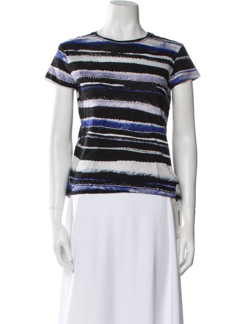 Proenza Schouler Striped Crew Neck T-Shirt