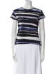 Proenza Schouler Striped Crew Neck T-Shirt