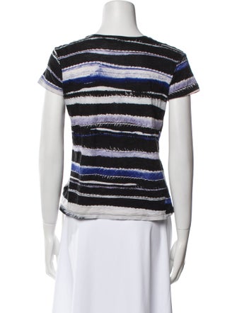 Proenza Schouler Striped Crew Neck T-Shirt