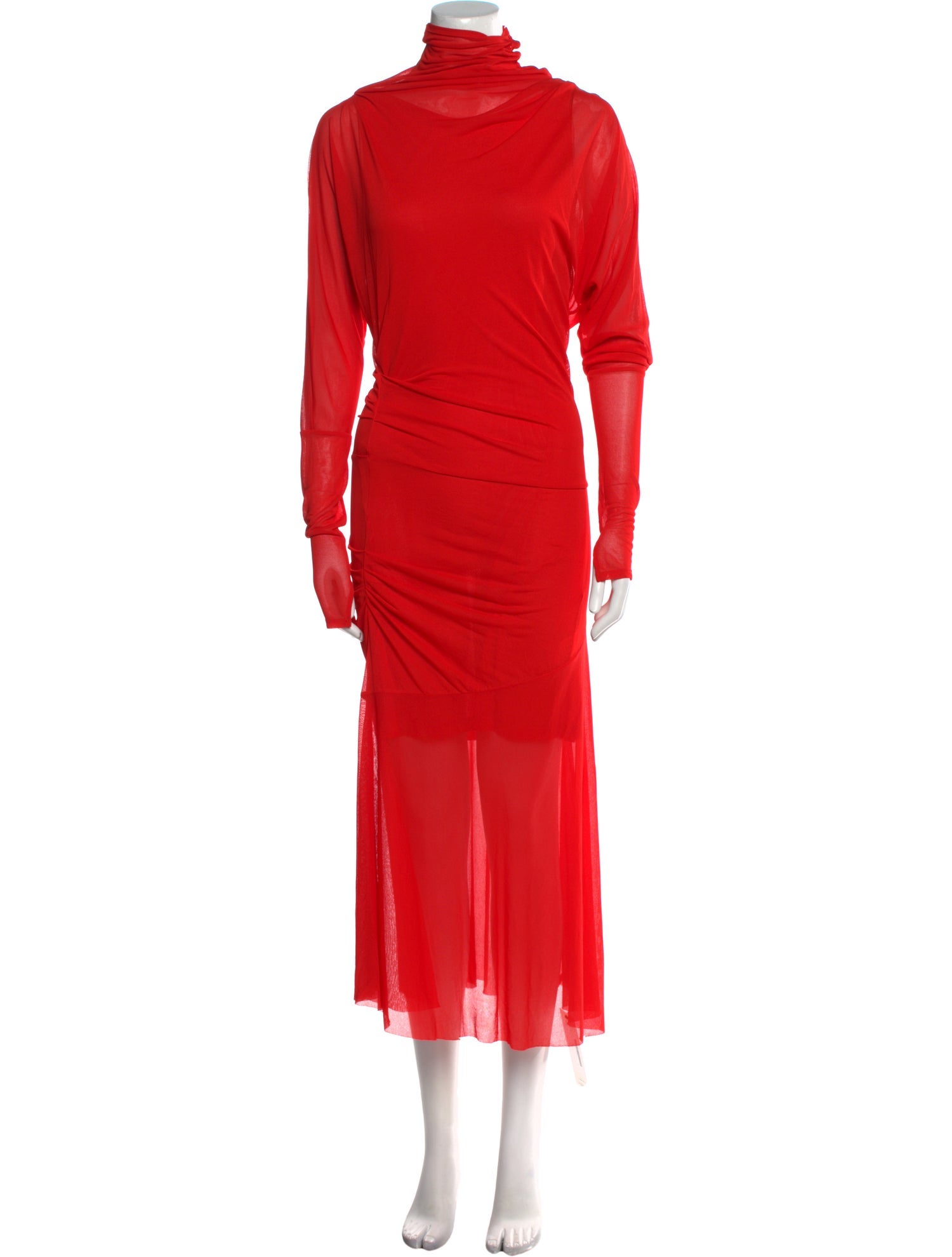 Proenza Schouler Turtleneck Long Dress