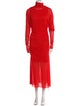 Proenza Schouler Turtleneck Long Dress