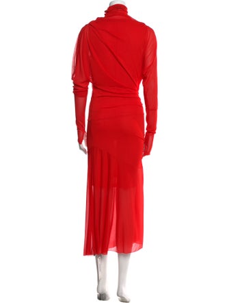 Proenza Schouler Turtleneck Long Dress