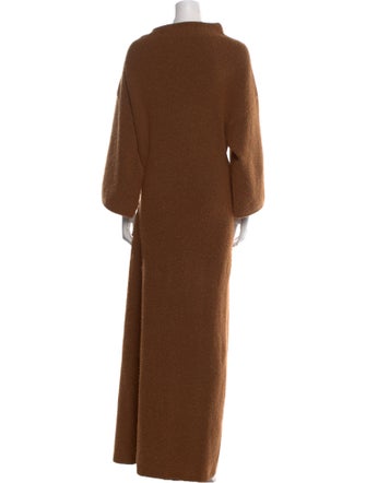 Proenza Schouler Mock Neck Long Dress
