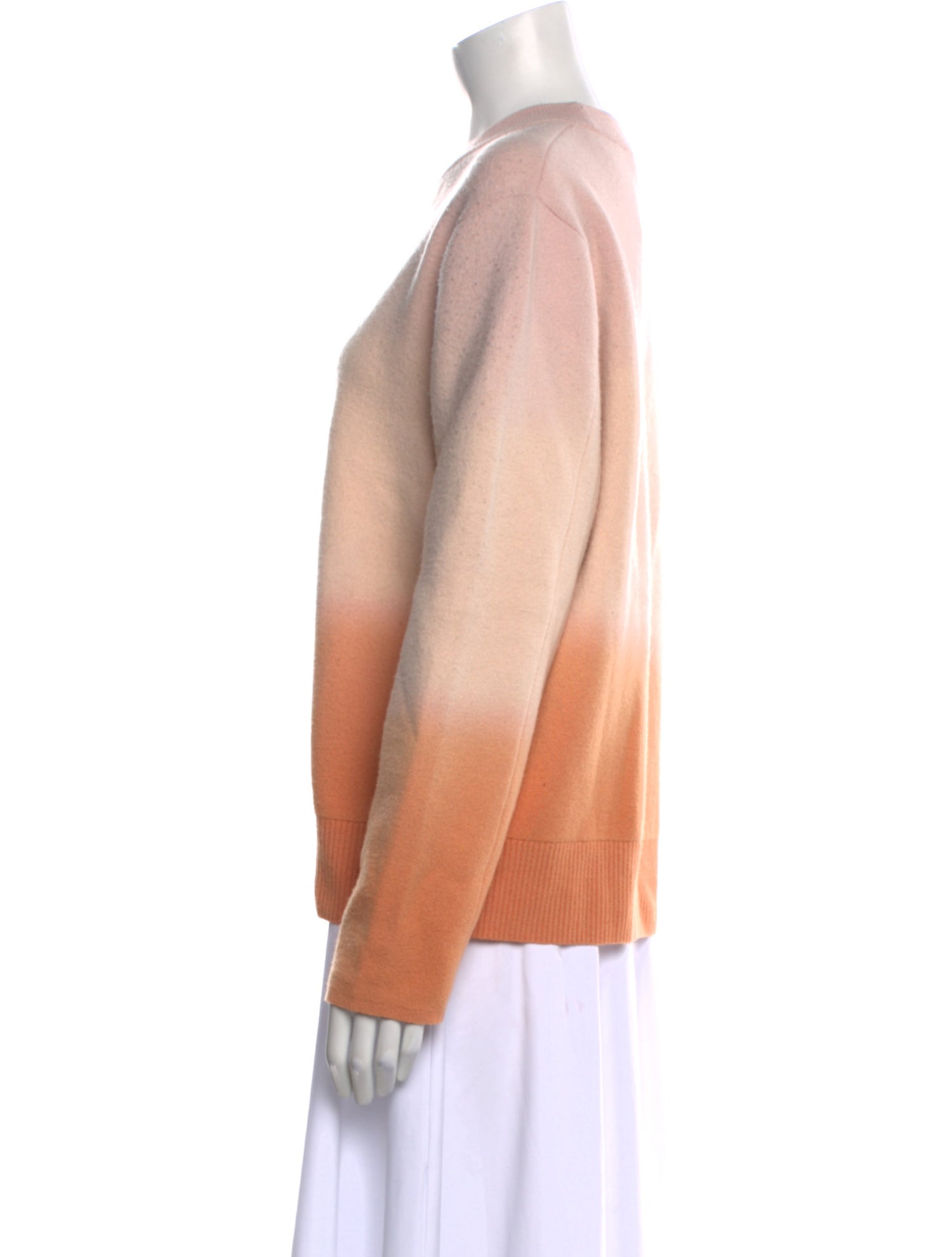 Proenza Schouler Wool Tie-Dye Print Sweater