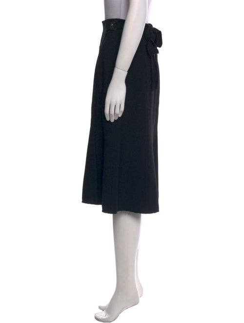 Proenza Schouler Raw-Edge Trim Knee-Length Skirt