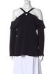 Proenza Schouler Off-The-Shoulder Long Sleeve Blouse