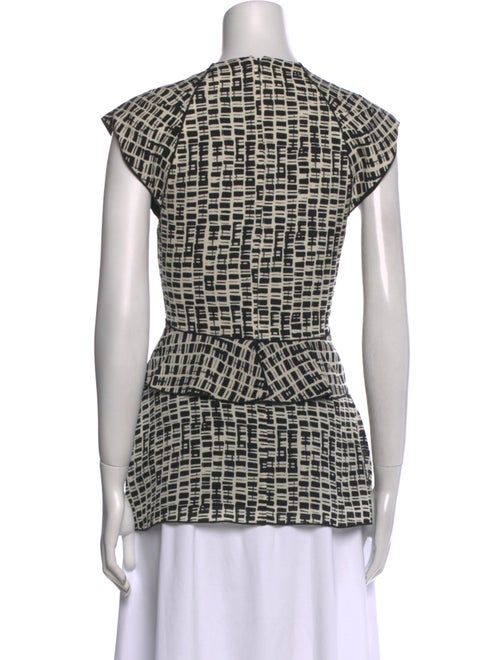 Proenza Schouler Silk Printed Top