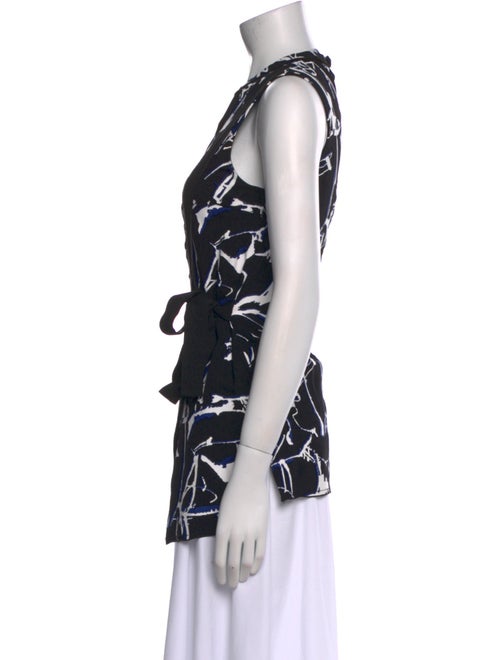 Proenza Schouler Printed Crew Neck Top