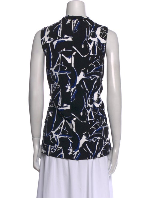 Proenza Schouler Printed Crew Neck Top