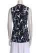 Proenza Schouler Printed Crew Neck Top