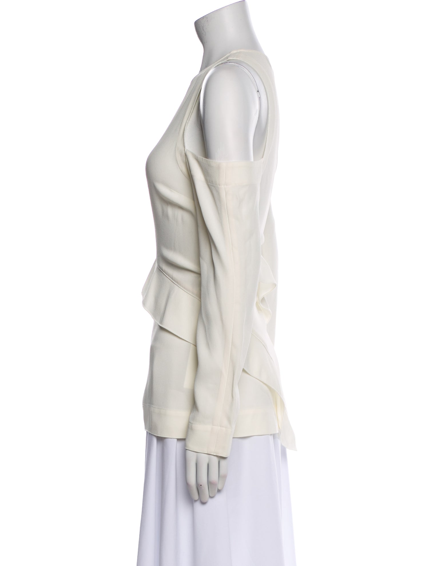 Proenza Schouler Crew Neck Long Sleeve Sweatshirt