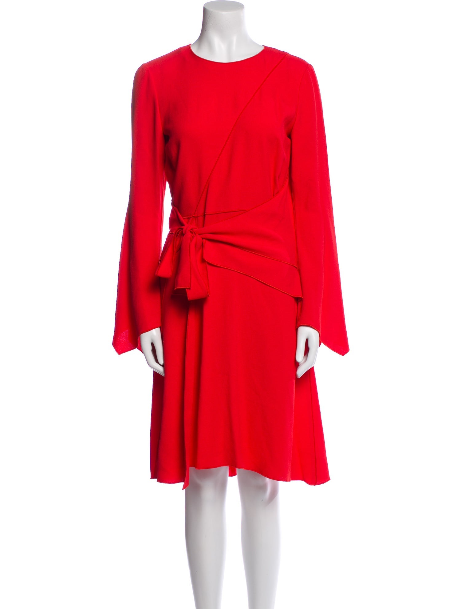 Proenza Schouler Crew Neck Midi Length Dress