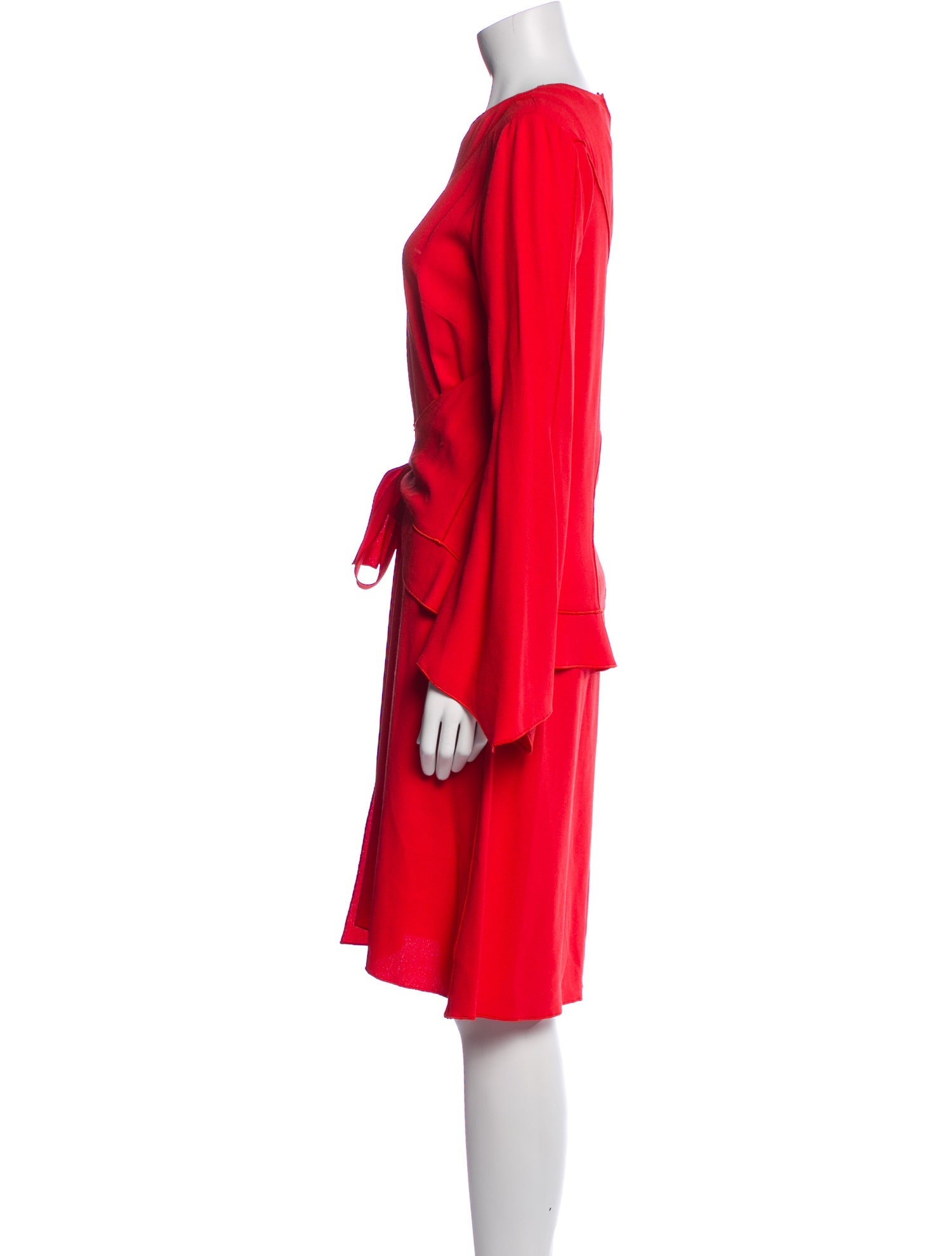 Proenza Schouler Crew Neck Midi Length Dress