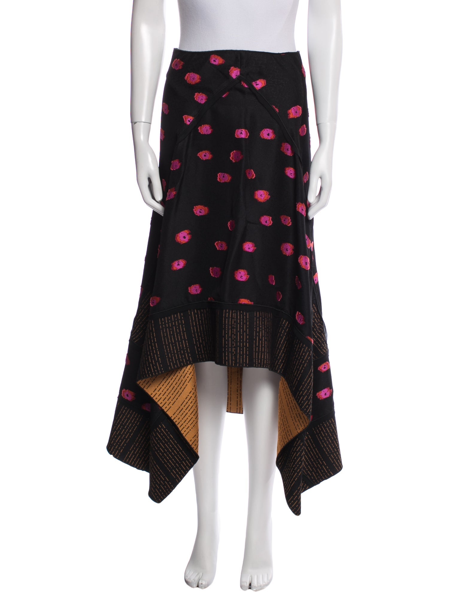 Proenza Schouler Patterned Midi Length Skirt