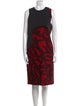 Proenza Schouler Printed Knee-Length Dress