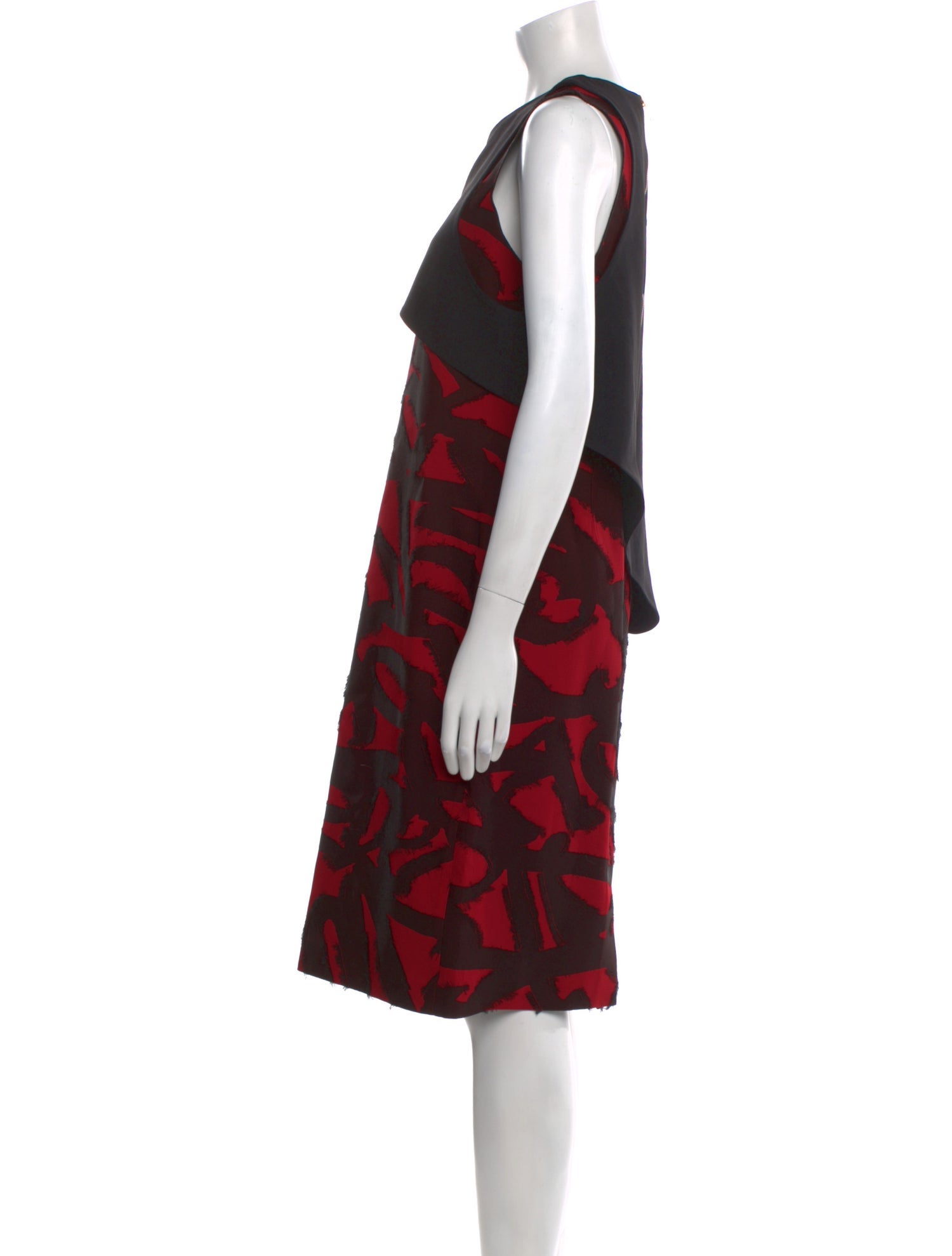 Proenza Schouler Printed Knee-Length Dress