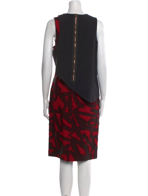 Proenza Schouler Printed Knee-Length Dress