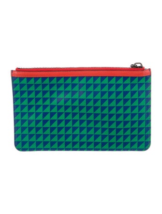Proenza Schouler Geometric Leather Pouch