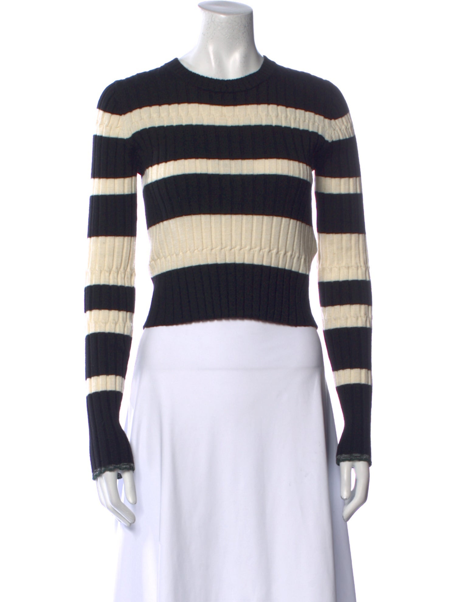 Proenza Schouler Wool Striped Sweater
