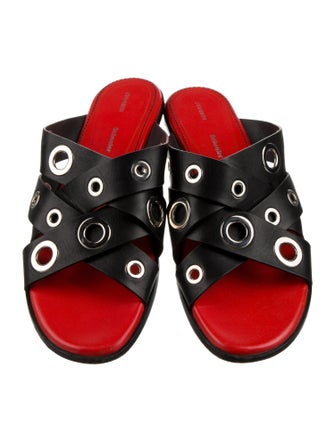 Proenza Schouler Leather Slides