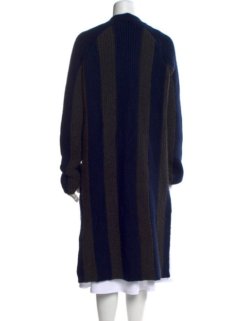 Proenza Schouler Striped V-Neck Sweater