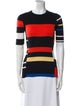 Proenza Schouler Striped Crew Neck Top