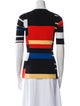 Proenza Schouler Striped Crew Neck Top