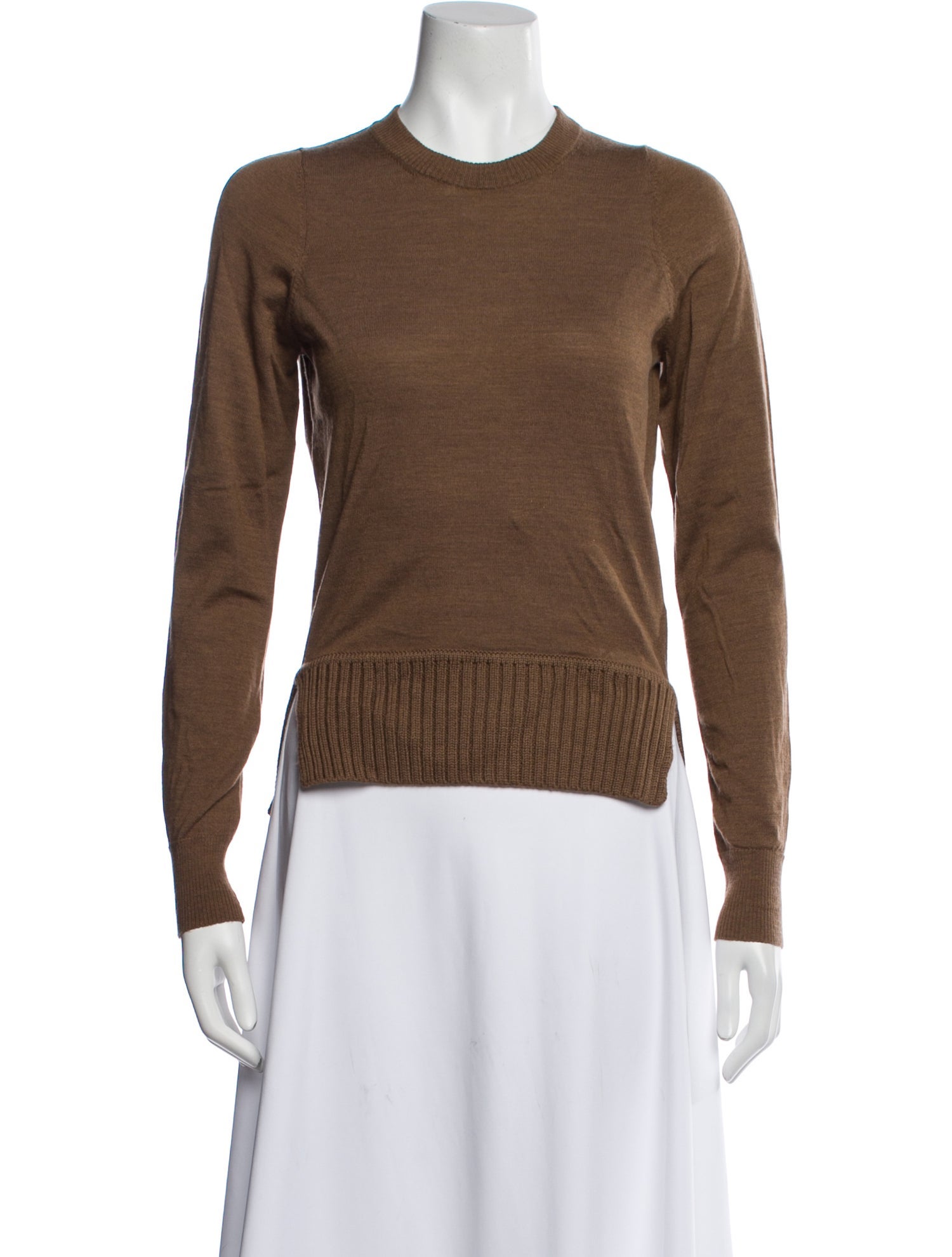 Proenza Schouler Merino Wool Crew Neck Sweater