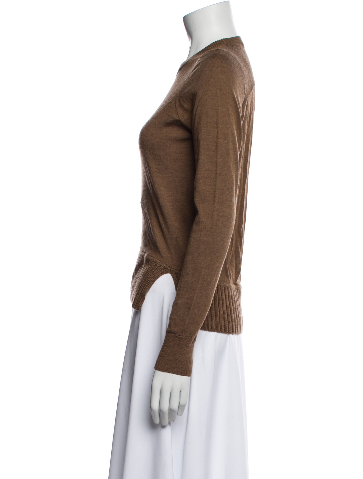 Proenza Schouler Merino Wool Crew Neck Sweater