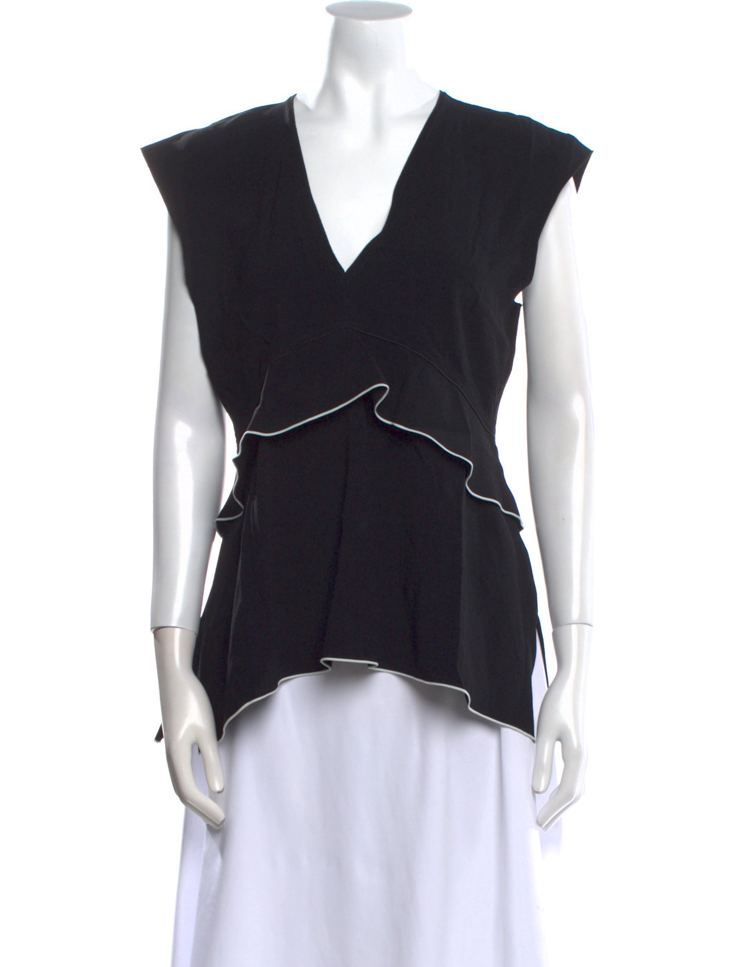 Proenza Schouler V-Neck Sleeveless Top