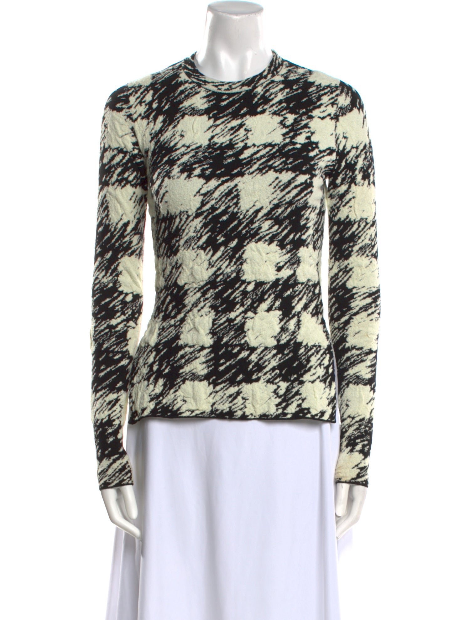 Proenza Schouler Printed Crew Neck Sweater