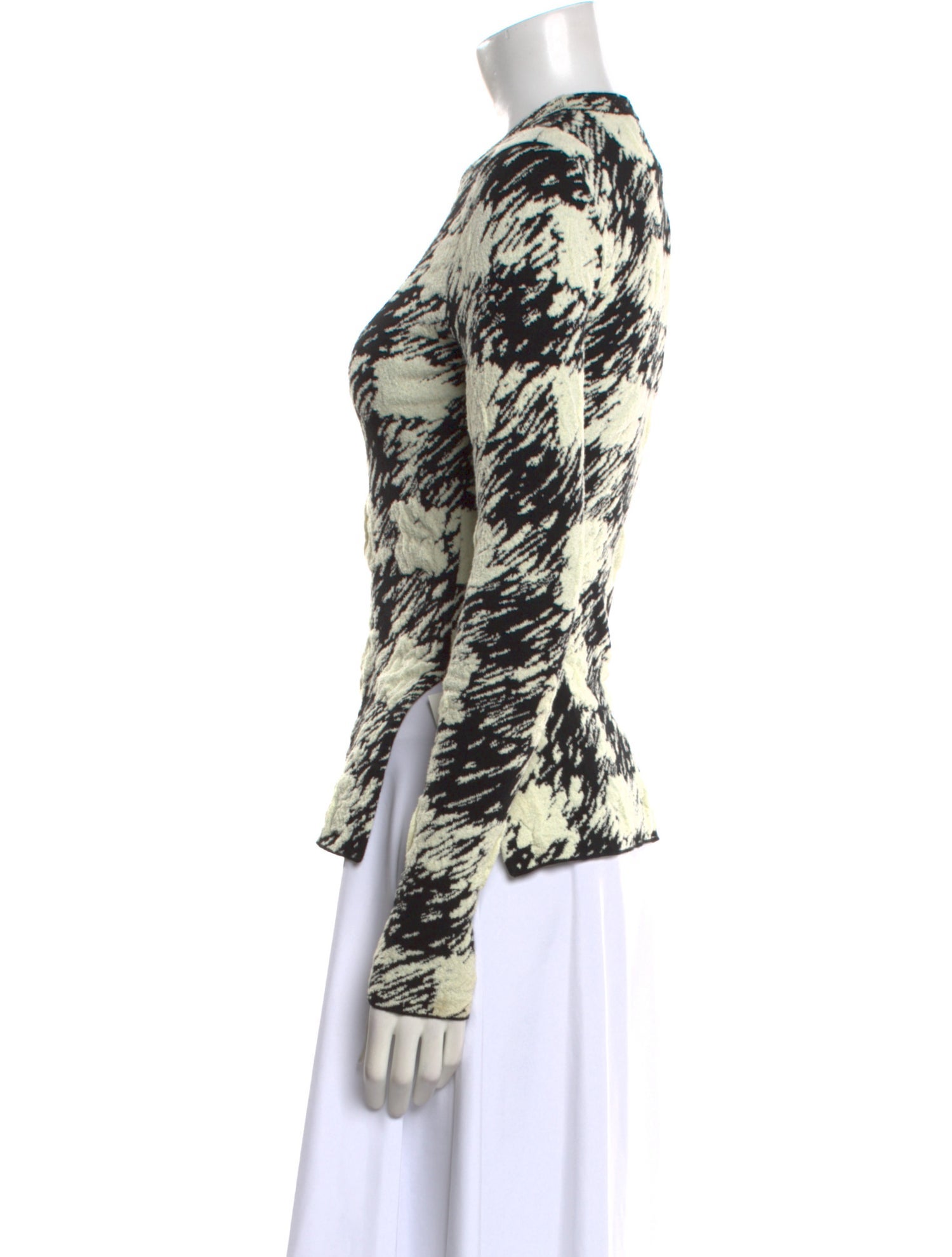 Proenza Schouler Printed Crew Neck Sweater