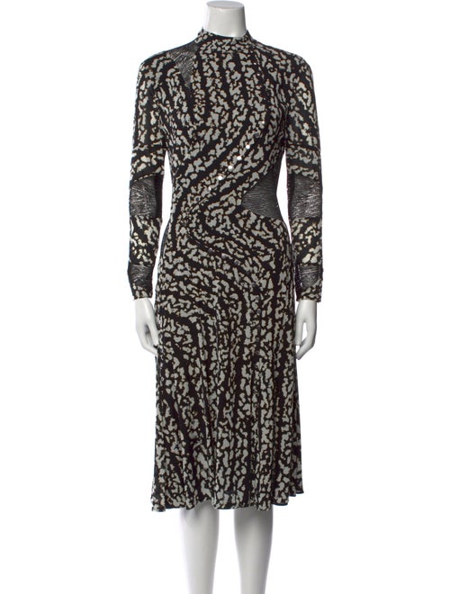 Proenza Schouler Silk Midi Length Dress