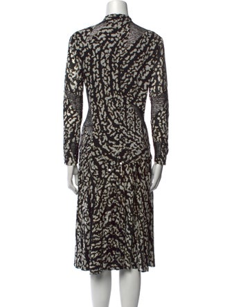 Proenza Schouler Silk Midi Length Dress