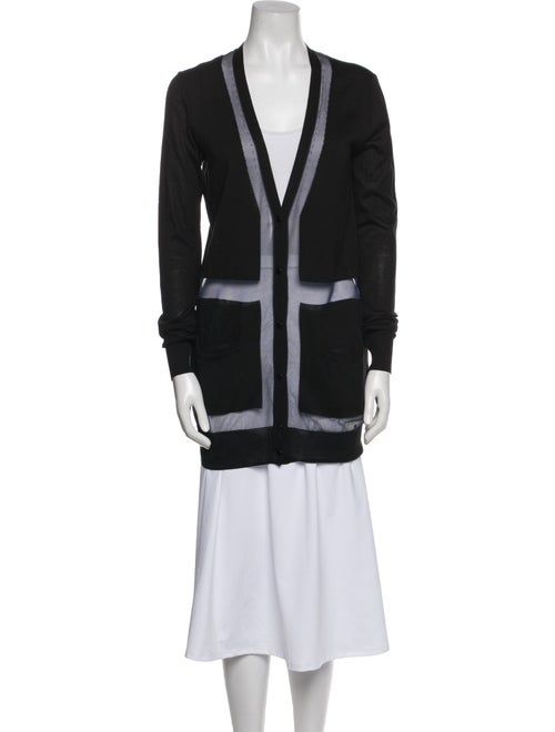 Proenza Schouler Silk Striped Sweater