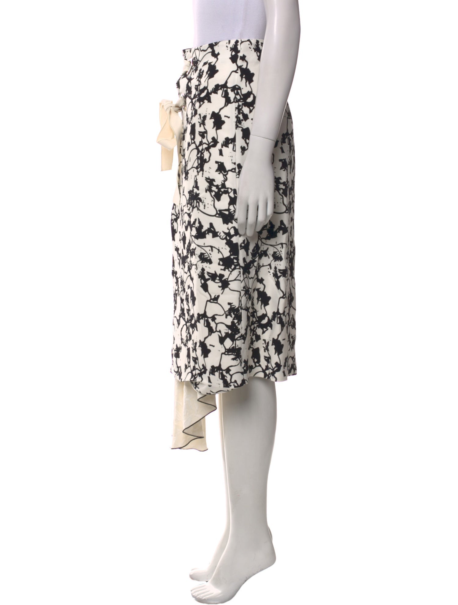 Proenza Schouler Printed Midi Length Skirt