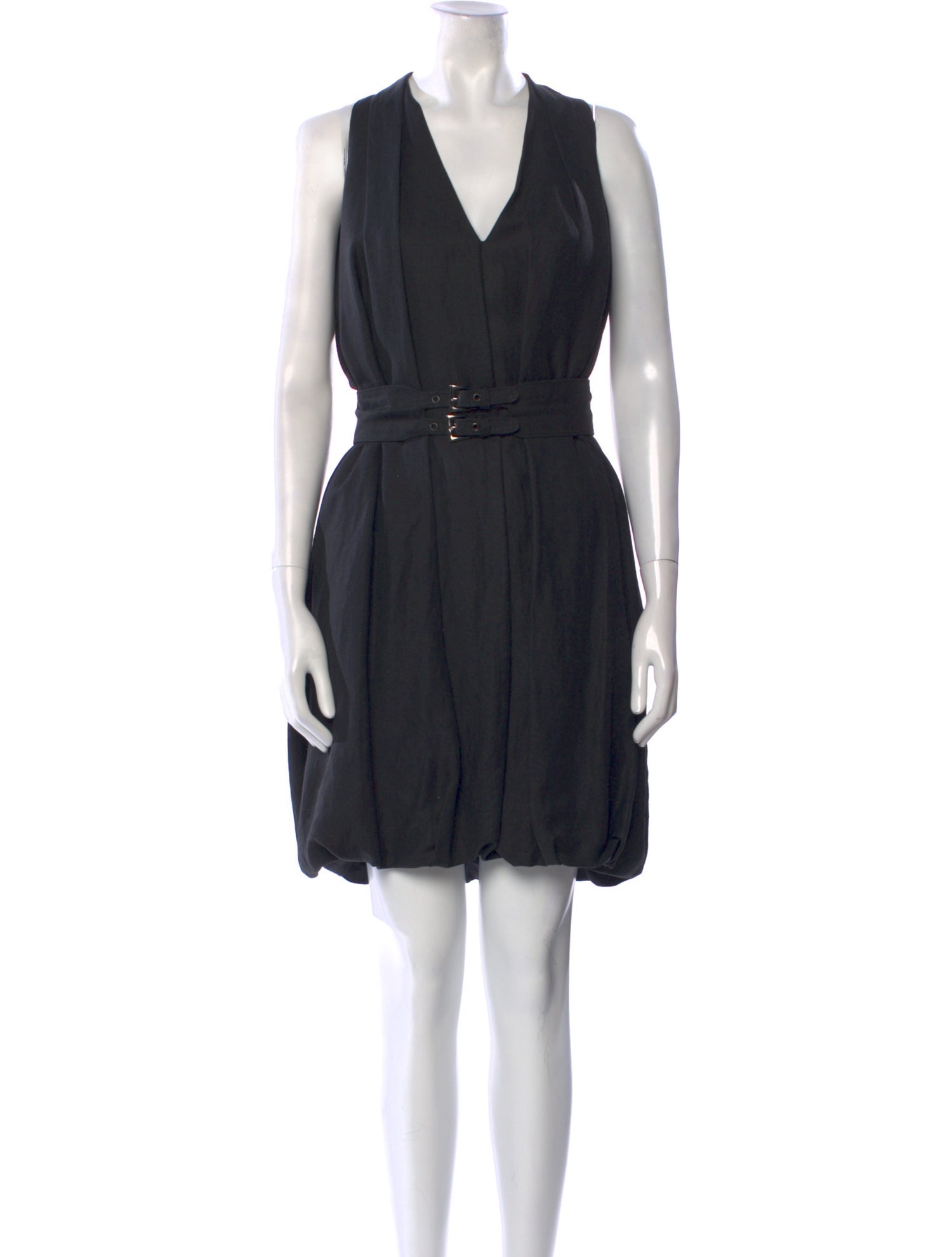 Proenza Schouler V-Neck Knee-Length Dress