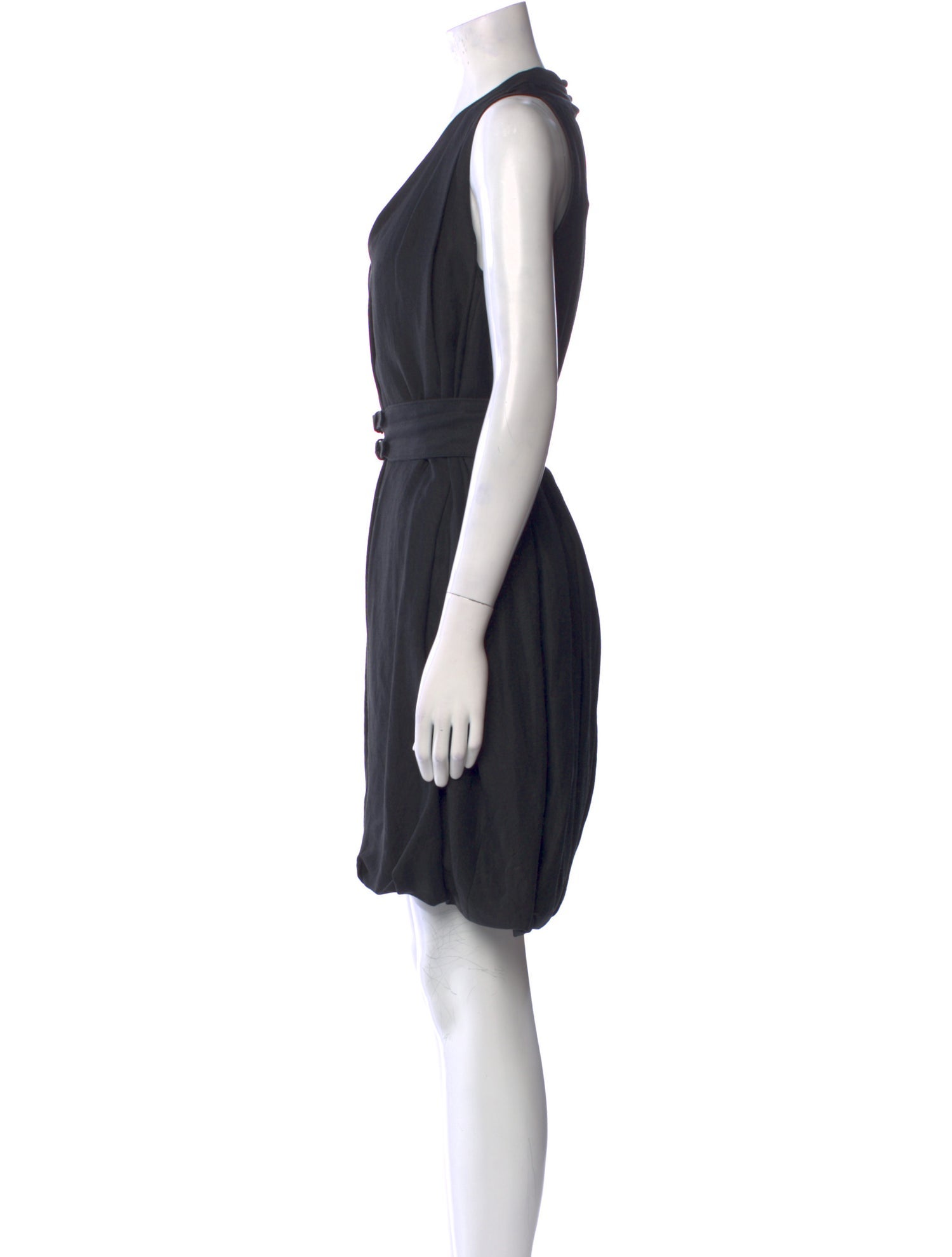 Proenza Schouler V-Neck Knee-Length Dress