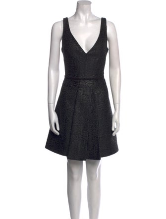 Proenza Schouler V-Neck Mini Dress