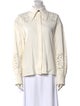 Proenza Schouler Long Sleeve Button-Up Top
