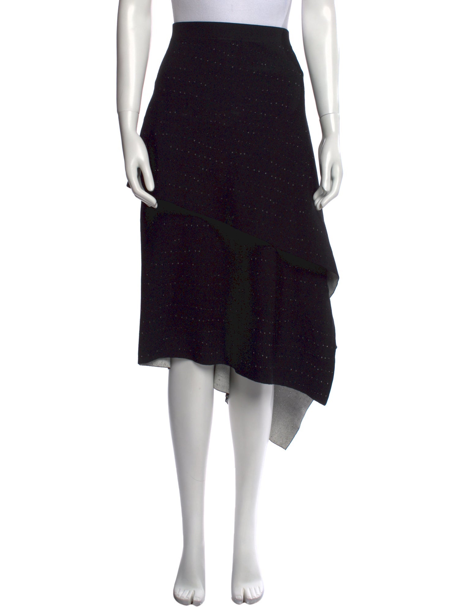 Proenza Schouler Lasercut Accents Midi Length Skirt