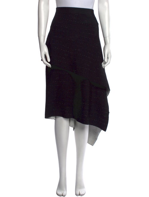 Proenza Schouler Lasercut Accents Midi Length Skirt