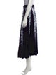 Proenza Schouler Tie-Dye Print Midi Length Skirt